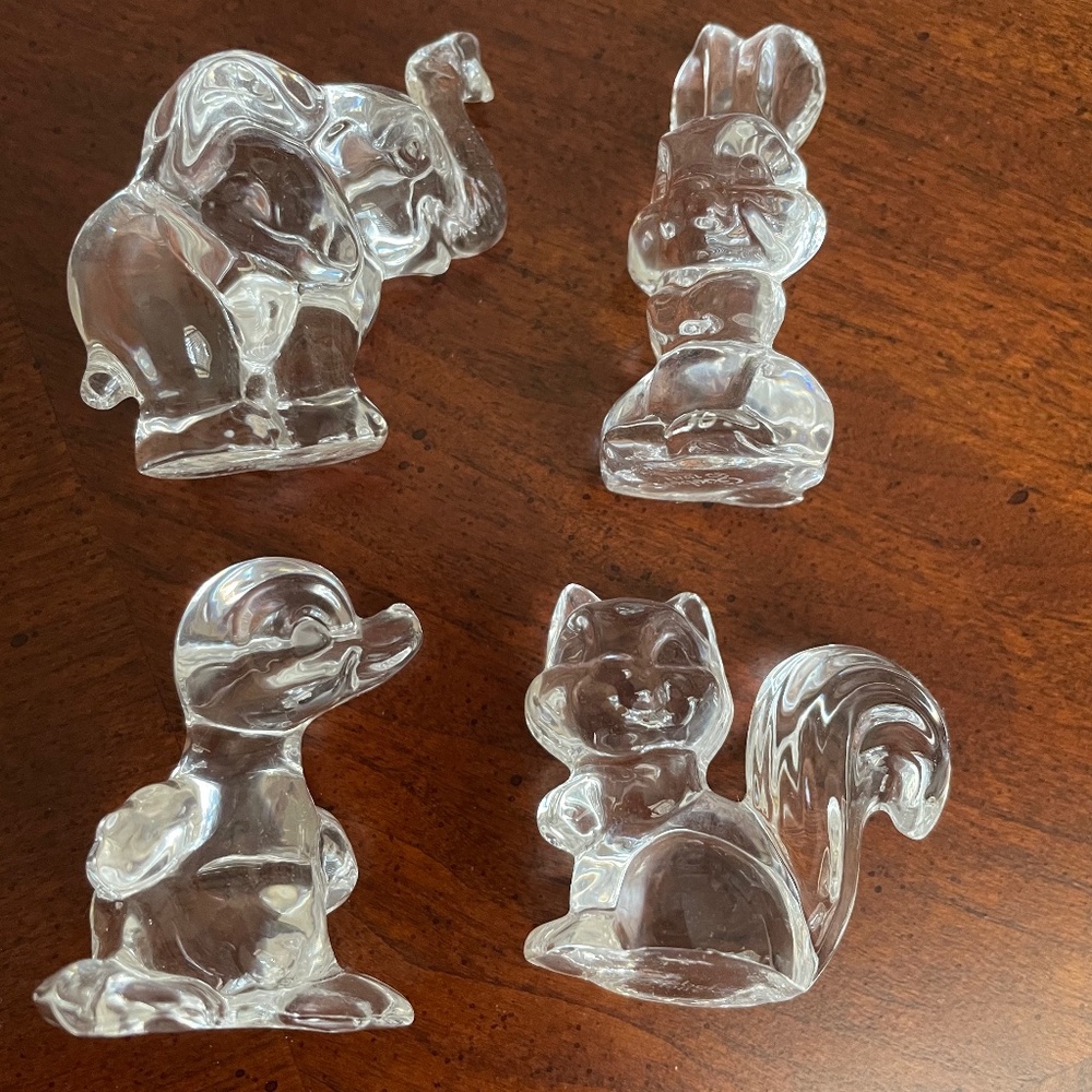 New 4 Goebel crystal glass